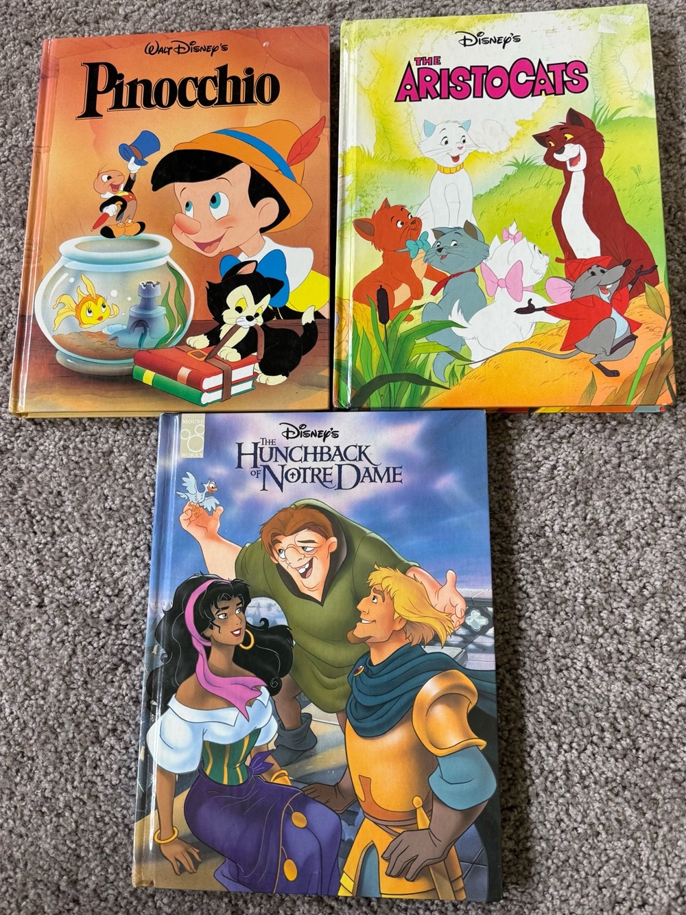 Walt Disney Classics, set of three